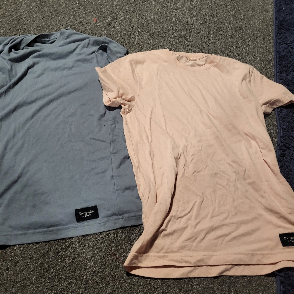 Abercrombie and Fitch T-Shirt BUNDLE (Both Men's Small)